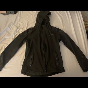Nike Women Windbreaker Black Sz M
